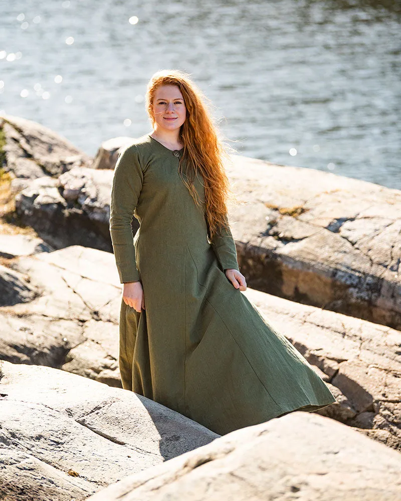 Frya Viking Linen Dress