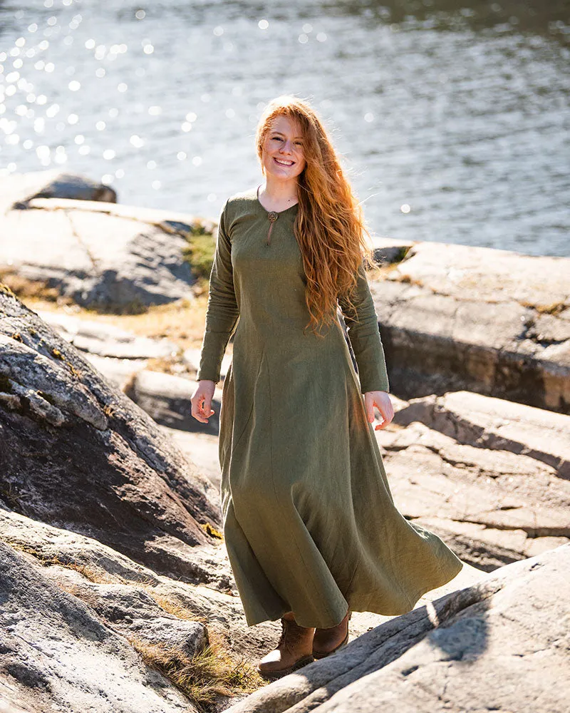 Frya Viking Linen Dress